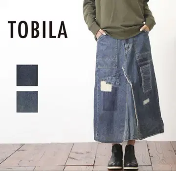 TOBILA 리메이크풍 데님 스커트 M