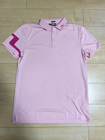 제이린드버그 핑크 골프 피케 셔츠 L