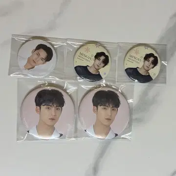 세븐틴 민규 캔 배치 5종 세트