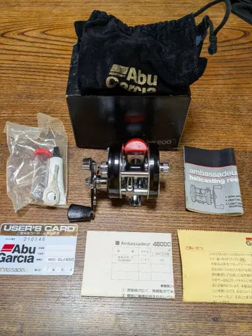 Abu ambassadeur 앰버서더 4600C 빨간색 베로 새상품급