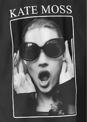 케이트 모스 티셔츠 Kate moss 패션 모델 디바 마돈나