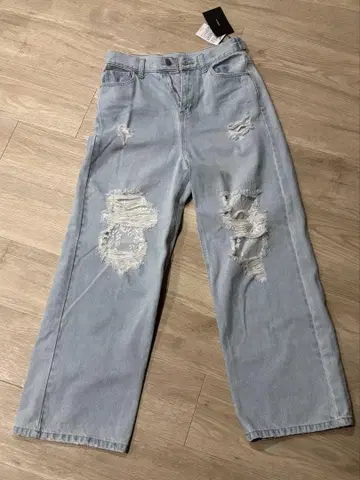 카스타네 레이스 데님 팬츠 신상 미사용 새상품