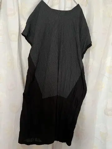 안티카 주름 가공 원피스 튜닉