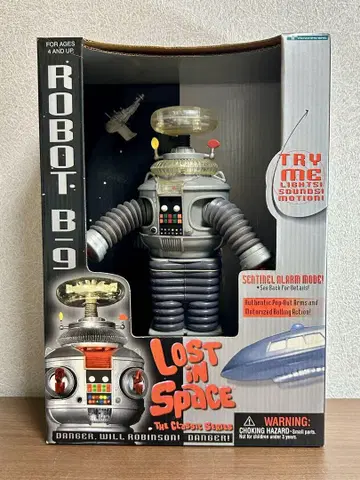미사용 Robot B9 Lost in Space 피규어