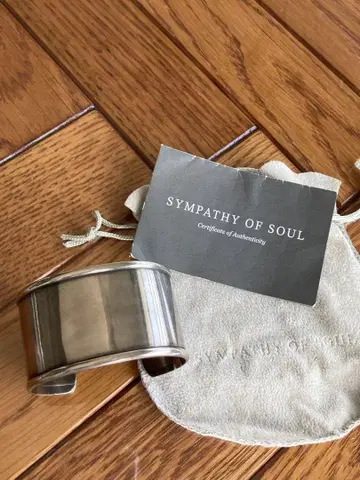 SYMPATHY OF SOUL 실버 뱅글