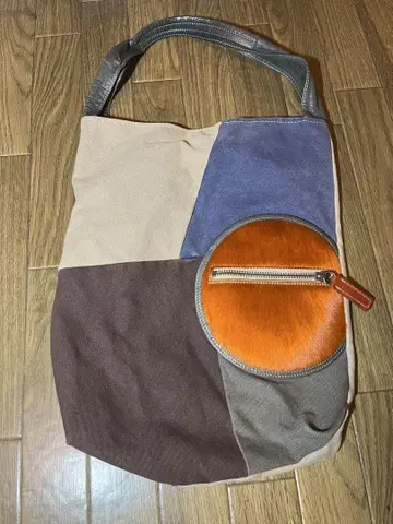 송치 가죽 핸드백 일본제