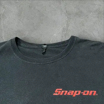snap-on 티셔츠 기업 t 트랙 t 굿 레귤러 페이드