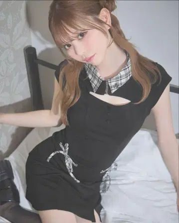 미셸 마카롱 원피스 미니 원피스
