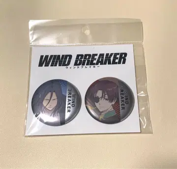 WIND BREAKER 윈브레 소호슌히 삼나무 아래 교타로 캔뱃지