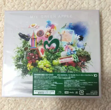 Mrs. GREEN APPLE 10 최초 한정판!!!