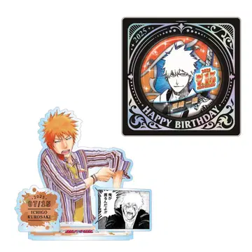 BLEACH 쿠로사키 이치고 생일 캔뱃지 명장면 디오라마 피규어