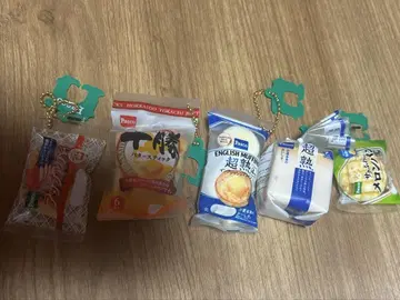초숙 Pasco의 빵 미니어처 스퀴즈 총 5종류 컴플리트 세트