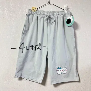 치이카와 하치와레 그레이 하프 팬츠 [4L 사이즈]