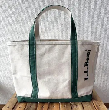 L.L.Bean 80주년 기념 보트 앤 토트백 USA제 로고 자수