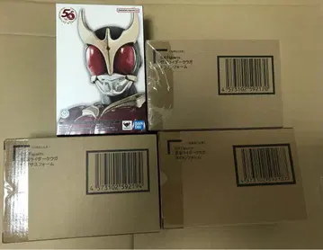 진골 조각 가면라이더 쿠우카 기본 4 형태 세트! s.h.figuarts