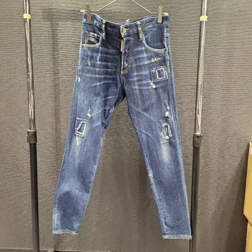 DSQUARED2 디스퀘어드 스키니 데님 W44