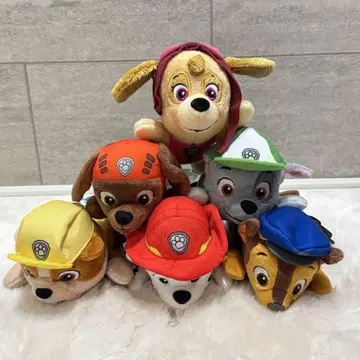 파우 패트롤 봉제 인형 6종 세트
