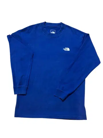 THE NORTH FACE 파랑 긴팔 티셔츠