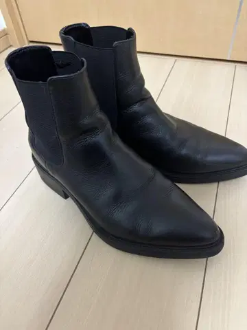 블랙 사이드 고어 부츠 27cm