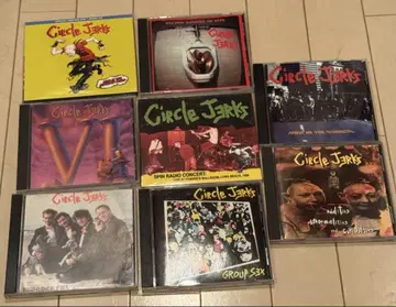 Circle Jerks CD 컬렉션 8장 세트