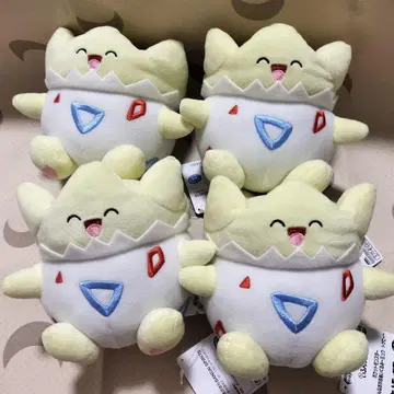 포켓몬스터 다양한 표정의 봉제 인형 토게피 4종 세트