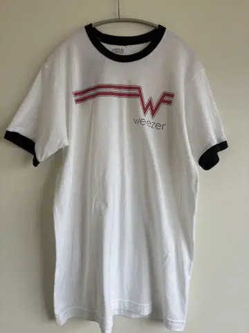 weezer 위저 링거 티셔츠 밴딩 티셔츠
