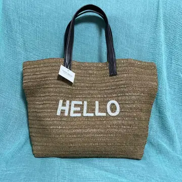 새상품 NINA BAGS 라피아 토트백 레귤러
