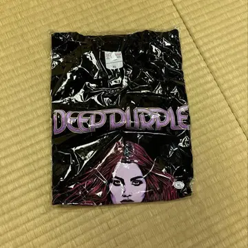 Deep Purple XL 블랙 티셔츠