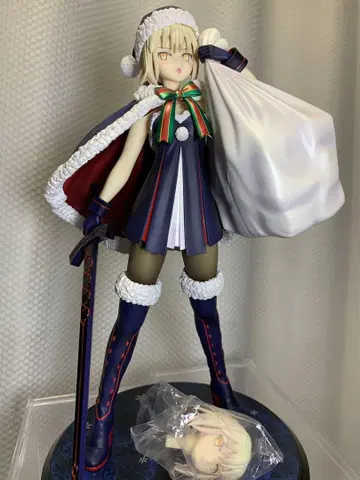 FGO 라이더 알토리아 펜드래곤 산타 타월 피규어