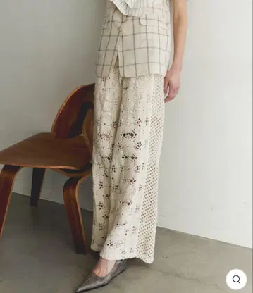 믹스 레이스 편안한 팬츠 메종 스페셜