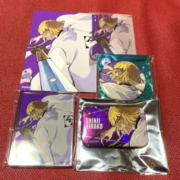 BLEACH 66 히라코 마코 캔뱃지 아크릴 블록 브로마이드 WORLD