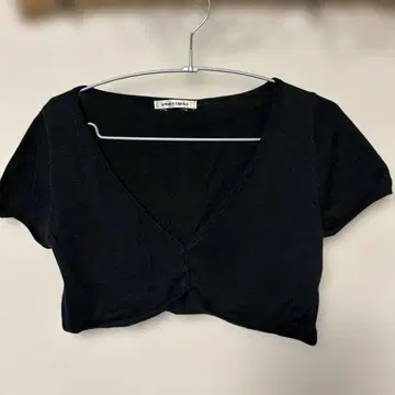 A-171)armoire caprice 블랙 반팔 가디건(38)