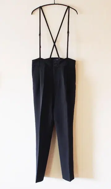 슬로브 이에나 서스펜더 팬츠 블랙 36 슬로브 이에나