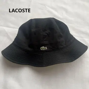 Lacoste 버킷 햇 리버서블 블랙/베이지 & 네이비