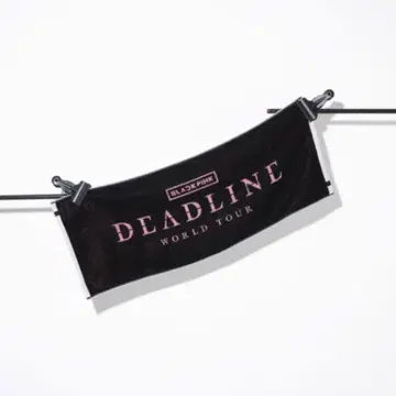 BLACKPINK DEADLINE 타월