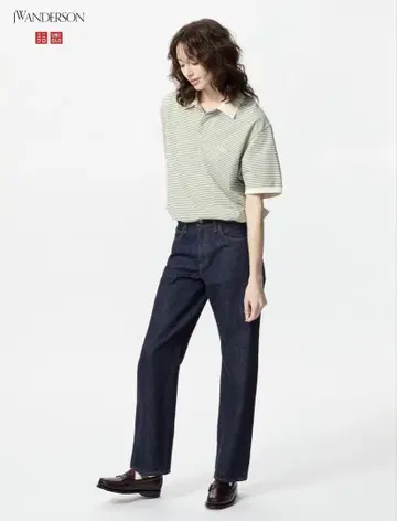 유니클로 JW ANDERSON 스트레이트 데님 24 사이즈