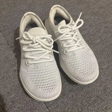 allbirds 화이트 메쉬 스니커즈 올 바즈 트리 대셔