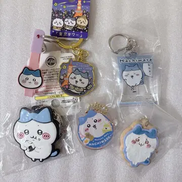 치이카와 (먼작귀) 하치와레 러버 키링 아크릴 키링 세트 묶음 판매