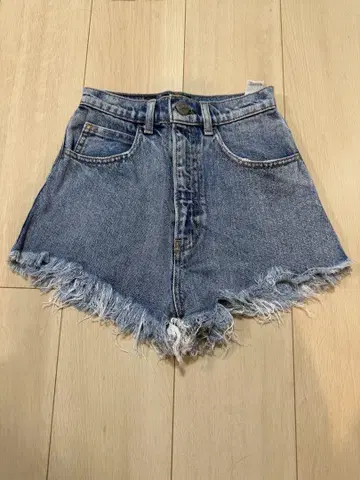 MOUSSY 하이웨스트 숏 팬츠 0 사이즈