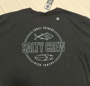 [새상품] SALTY CREW 솔티 크루 티셔츠 남성용 하와이 블랙