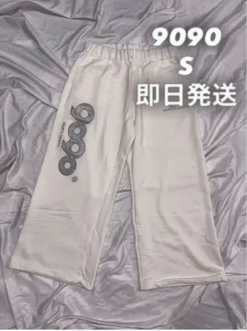 9090 girl S 사이즈 화이트 하프 팬츠