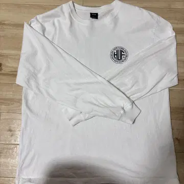 HUF 화이트 롱 T