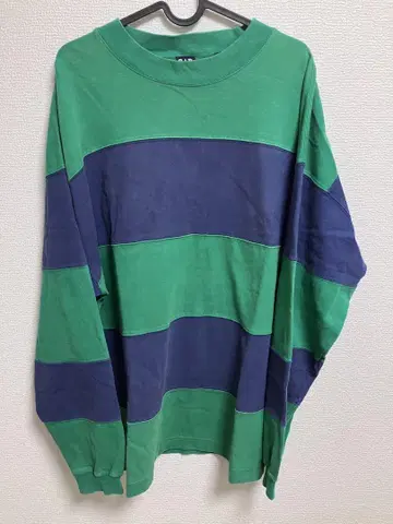 GAP 그린 네이비 스트라이프 L 사이즈