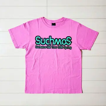 Suchmos 2018 Spring 티셔츠 핑크 HSU