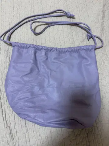 aya kawasaki drawstring bag 복조리 백 대 라벤더