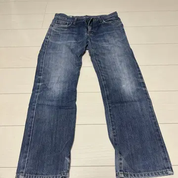 다크 블루 스트레이트 데님