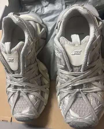 라이트 베이지 남성용 3XL EXTREME LACE 스니커즈