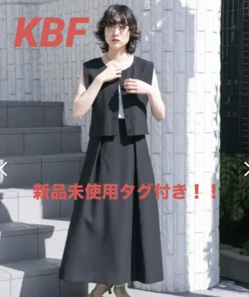 택 포함 미사용 새상품! KBF 멀티 WAY 슬리브리스 원피스