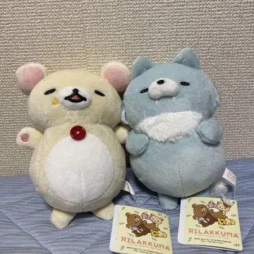 리락쿠마 모두 함께 만끽하는 봉제 인형 2종 세트