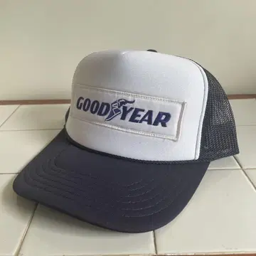 GOODYEAR 메쉬 캡 굿이어 네이비